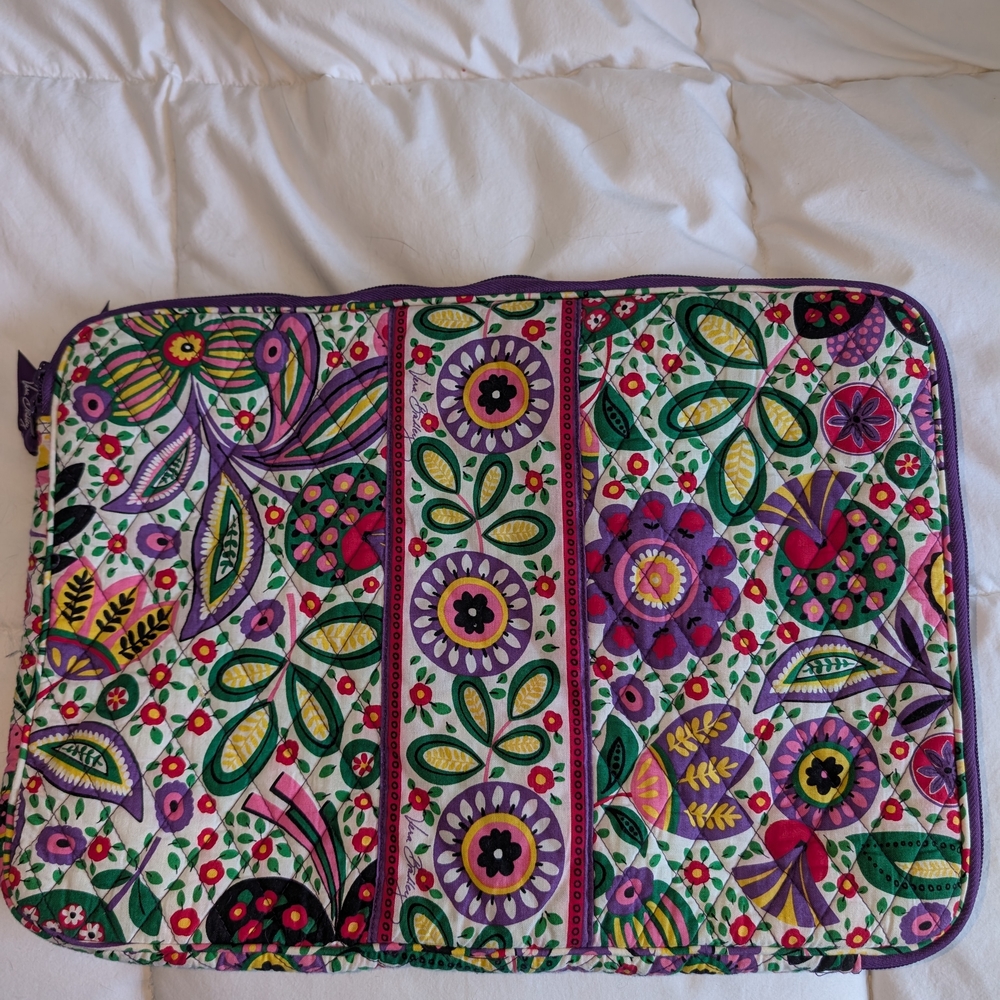 Vera Bradley Multicolor Floral Laptop Sleeve